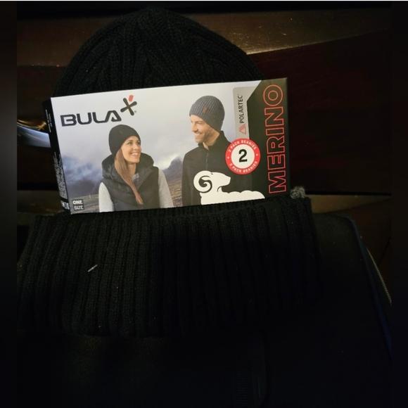 Bula Other - Bula Unisex Merino Wool Blend Beanie, 2-pk One Sz
